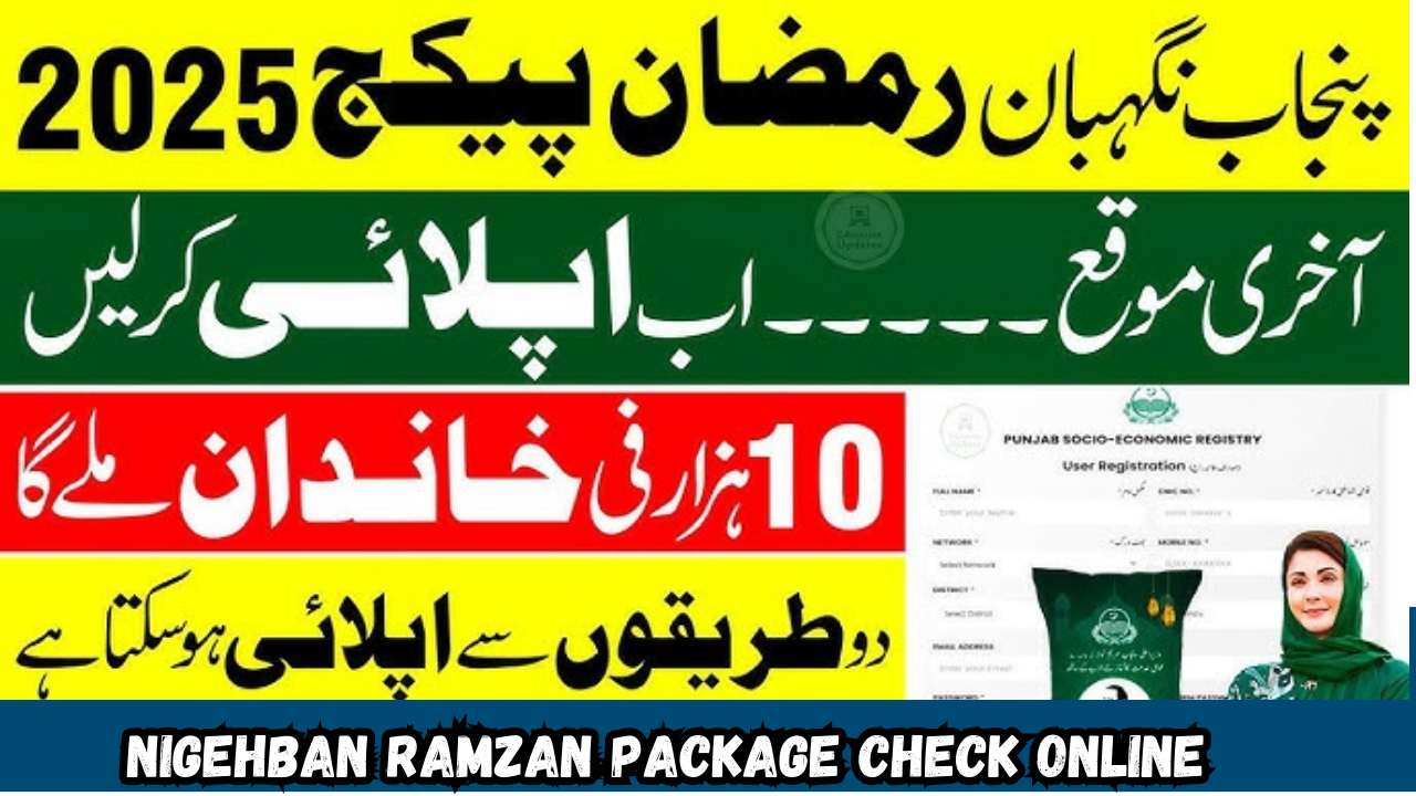 Nigehban Ramzan Package Check Online 5000 & 10000 Rupees