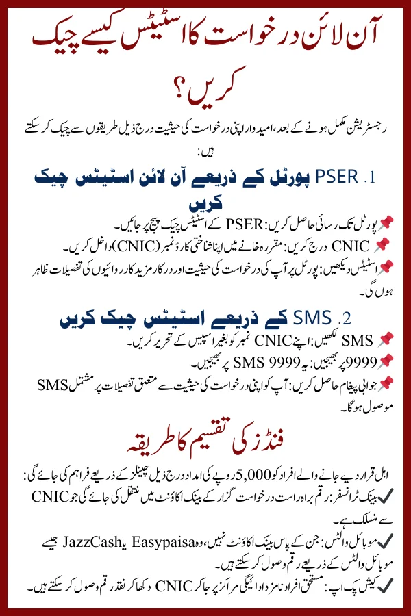 How to Check the 5000 Ramzan Package Online in Pakistan 2025