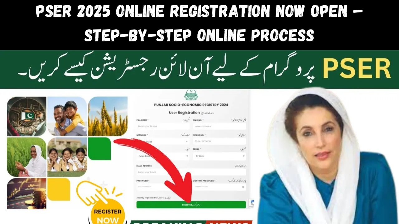 PSER 2025 Online Registration Now Open – Step-by-Step Online Process