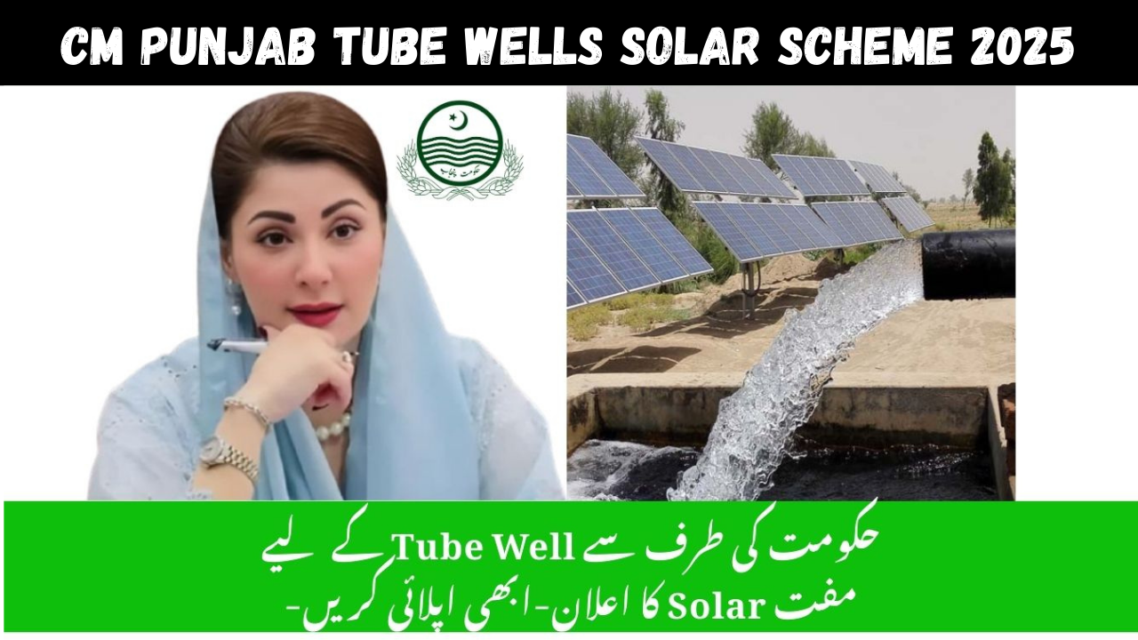 CM Punjab Tube Wells Solar Scheme 2025